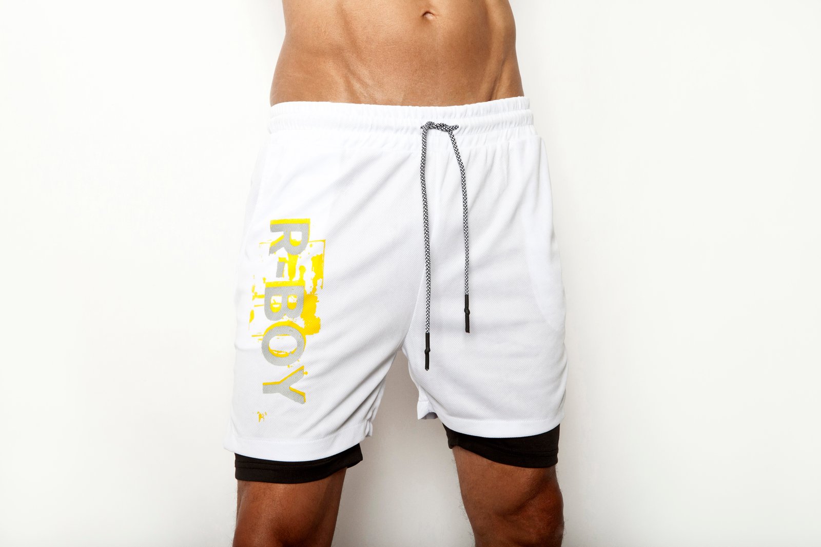 Boys white best sale athletic shorts